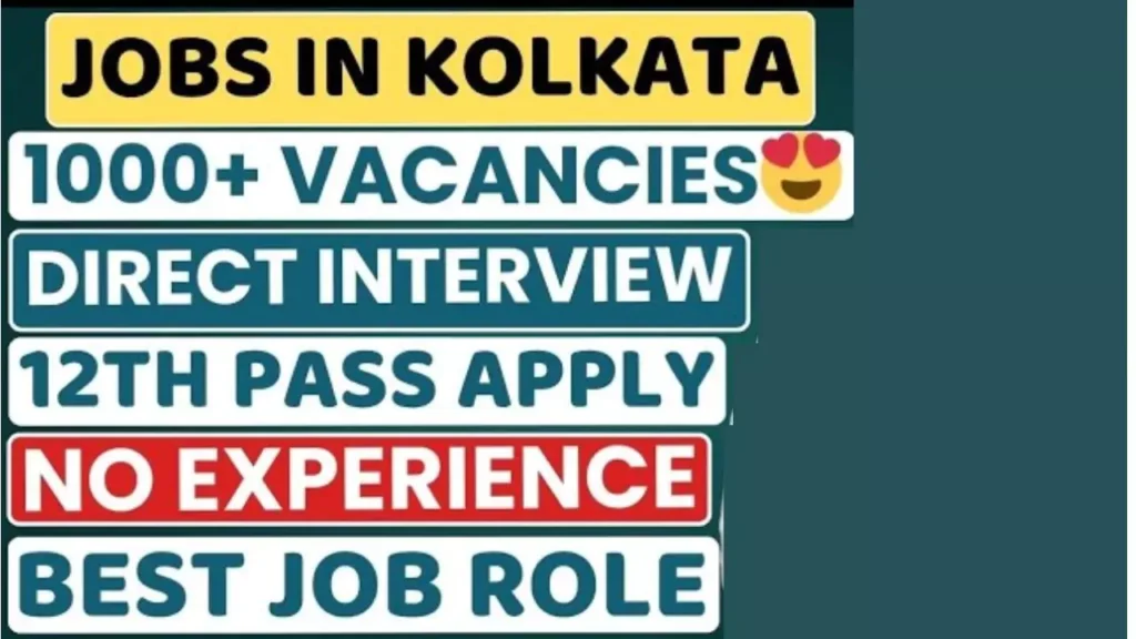 12th Pass Jobs in Kolkata 2025