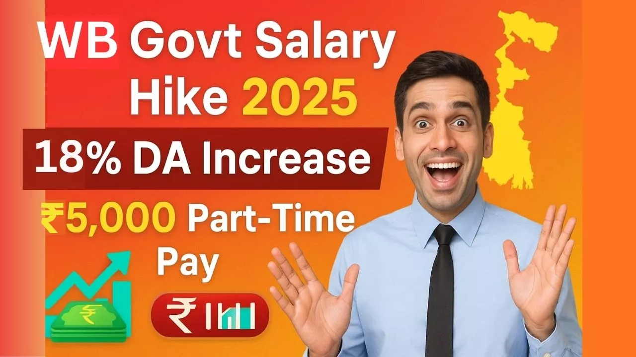 Government Job Salary Increments West Bengal 2025